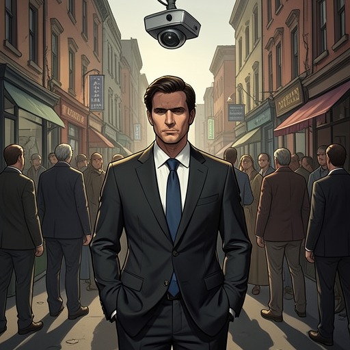 The Search for Truth in a Surveillance State from "Inherent Vice". This flow traces the novel's conflict between private investigation and an expanding system of police, federal, corporate, and political surveillance.