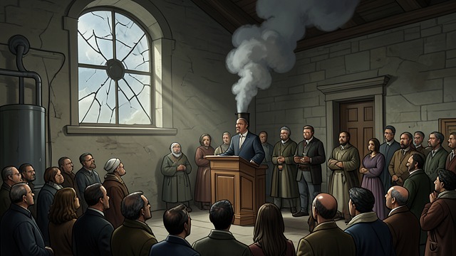 The Town’s False Story from "The Tommyknockers". The Town’s False Story A public account Haven describes the town-hall disaster as a furnace explosion and Ruth’s death as an accident.