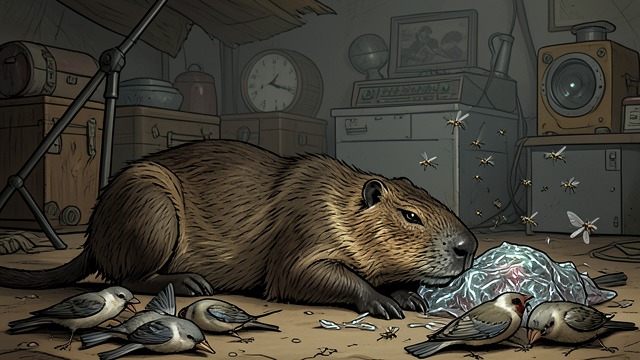 Dead Wildlife from "The Tommyknockers". Dead Wildlife Early signs Bobbi finds a dead woodchuck and later sees birds lying near the excavation.