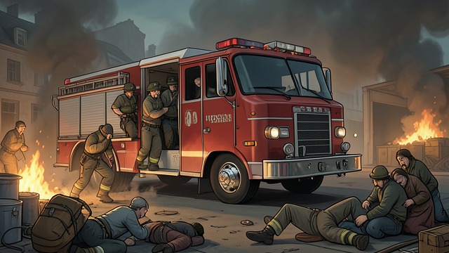 Rescue Crews Fail from "The Tommyknockers". Rescue Crews Fail A lethal perimeter Firefighters and wardens approach from several towns, but vehicles fail and people become ill.