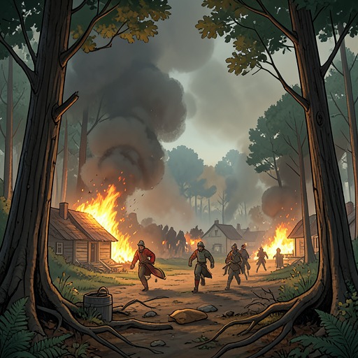 The Fire at Haven from "The Tommyknockers". This thread traces the expanding forest fire from an initially hidden emergency into the event that exposes Haven and forces its inhabitants toward a final…