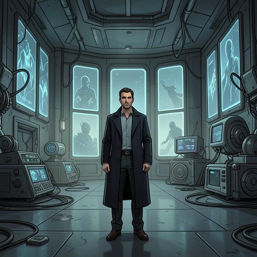The Ship’s Ascension from "The Tommyknockers". This thread follows the discoveries inside the spacecraft, the return of its systems to life, and Gardener’s final attempt to take control of its power.