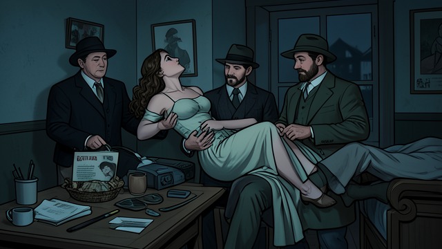 Carried Home from "The Big Sleep". Carried Home Protection at the scene Philip Marlowe dresses and carries the drugged Carmen Sternwood away from Arthur Gwynn Geiger’s house.