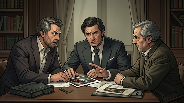 The Police Conference from "The Big Sleep". The Police Conference A partial account Philip Marlowe describes the murders to Taggart Wilde and Captain Cronjager but withholds Carmen’s visit to Brody and…