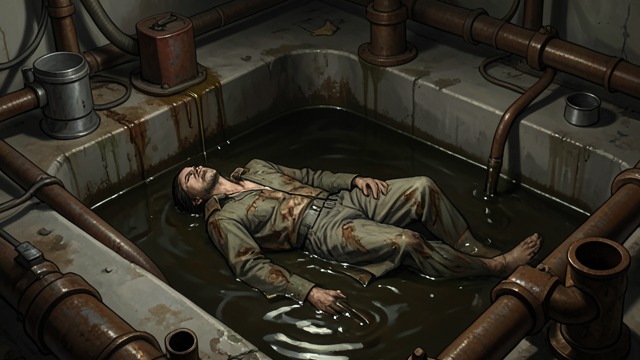 The Body in the Sump from "The Big Sleep". The Body in the Sump A confession Vivian tells Philip Marlowe that Terence Regan’s body lies in an oil sump.