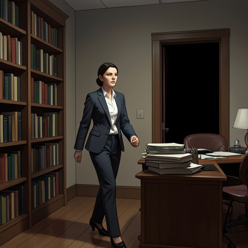 Agnes’s Transactional Loyalties from "The Big Sleep". Agnes moves between Geiger’s operation, Brody’s schemes, Harry’s partnership, and a paid escape that leaves others to face the danger.