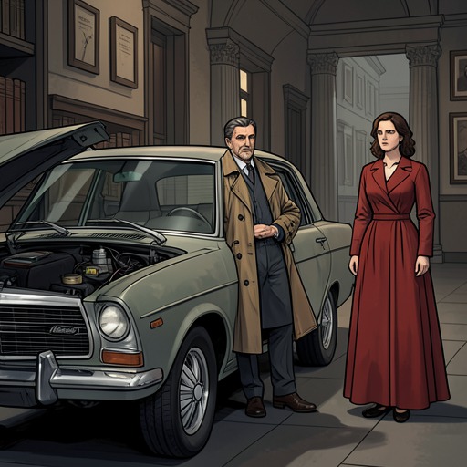 Owen Taylor’s Fatal Protection from "The Big Sleep". Owen Taylor’s affection for Carmen leads him to confront Geiger, escape the scene, and die in a staged-looking car plunge.