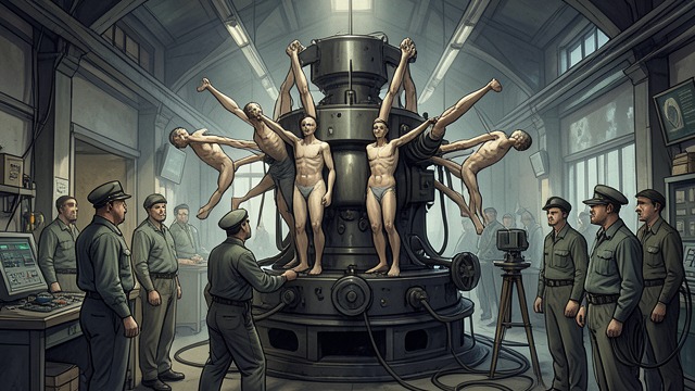 The Bokanovsky Ideal from "Brave New World". Multiplicity as Efficiency Production The Director presents large batches of identical twins as a major instrument of stability.