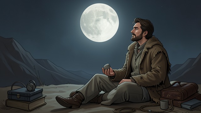 孤独与个体,《美丽新世界》中的场景。独自站在仪式之外 遭到拒绝 男人们因约翰的出身拒绝让他参加成年仪式,还辱骂他的母亲。石块将他赶离人群。 发现 他独自坐在月光下,思索时间、死亡与上帝。遭到排斥,痛苦地开启了对种种问题的追问,而他的族群无法为他解答。