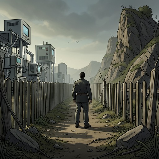 The Reservation’s Divided Belonging from "Brave New World". The relationship between the World State and Malpais is defined by physical separation, cultural judgment, and people caught between them.