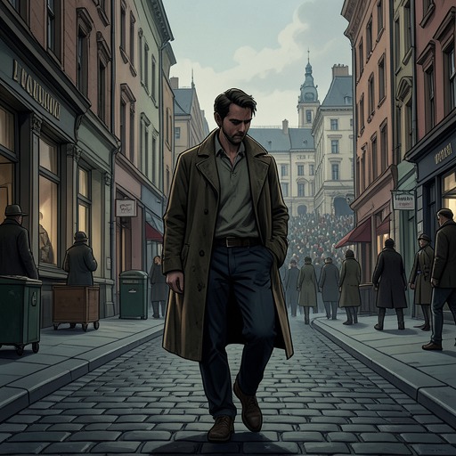 John Between Two Worlds from "Brave New World". John moves from exclusion in Malpais to disillusionment in London and finally to an impossible attempt at solitary moral freedom.