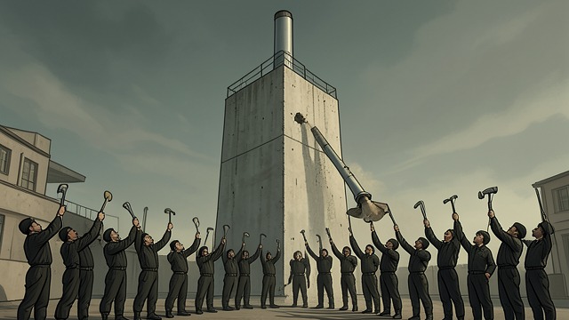 第一殖民地的法律,《末日逼近》中的场景。无线电禁令 决定切断联系 广播引来了步行者后,家庭议事会下令拆毁天线,并禁止使用无线电。这项政策旨在保护有限的资源,并让殖民地继续隐匿。 后来显现的代价 几十年后,这项禁令使殖民地无法得知是否还有其他幸存者。电池开始失效时,迈克尔私自使用的接收器挑战了这条法律。