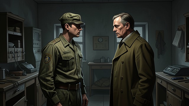 Reunion at the Garrison from "The Passage". Reunion at the Garrison A changed soldier Alicia returns from the battle at the mine without the General.
