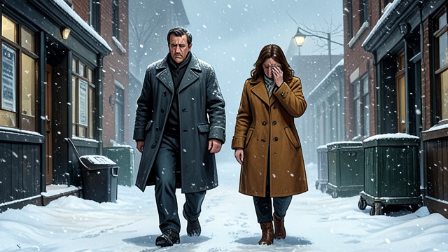 A Goodbye in the Snow from "The Passage". A Goodbye in the Snow Love finally named inwardly Peter admits to himself how much he loves Alicia, even though he cannot claim her future.