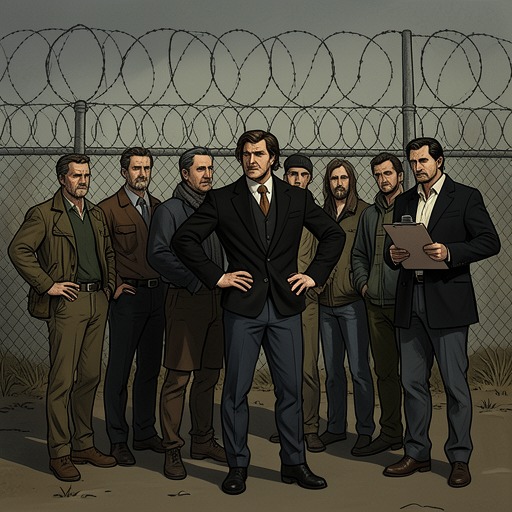 The First Colony’s Laws from "The Passage". This thread follows how the One Law organizes survival and how its restrictive rules strain under fear, scarcity, and the arrival of outsiders.