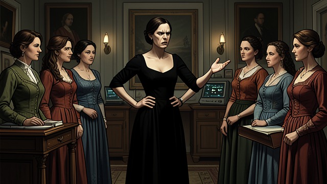 The Final Command from "The House of Bernarda Alba". The Final Command Control After Loss Bernarda learns that Adela has died and immediately directs the family and servants.