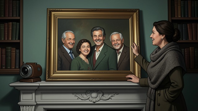 The Family Must Look United from "The House of Bernarda Alba". The Family Must Look United A Repaired Appearance Bernarda tells Angustias to forgive Martirio over the portrait so the family can preserve a respectable…