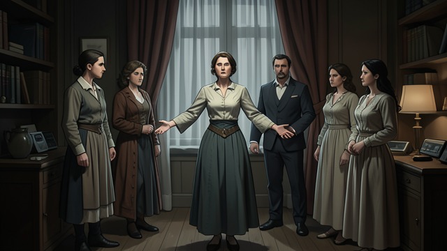 Poncia’s Threat from "The House of Bernarda Alba". Poncia’s Threat A Servant Warns Her Poncia says she can call out and make the bells ring if Adela continues.