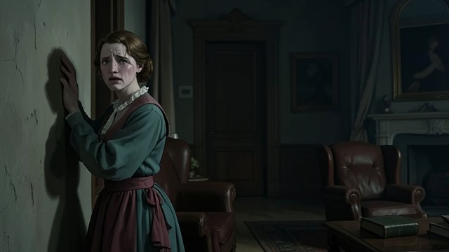 A Witness to the Struggle from "The House of Bernarda Alba". A Witness to the Struggle Fear Replaces Speech Amelia appears in terror with her head against the wall during the confrontation.