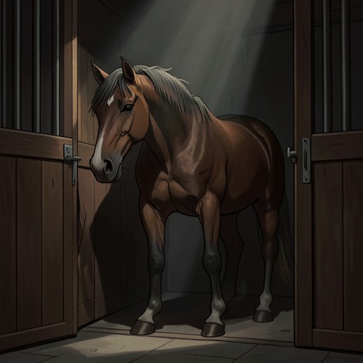 The Stallion’s Release from "The House of Bernarda Alba". The stallion’s confinement and eruption externalize the force of instinct pressing against the household’s system of restraint.