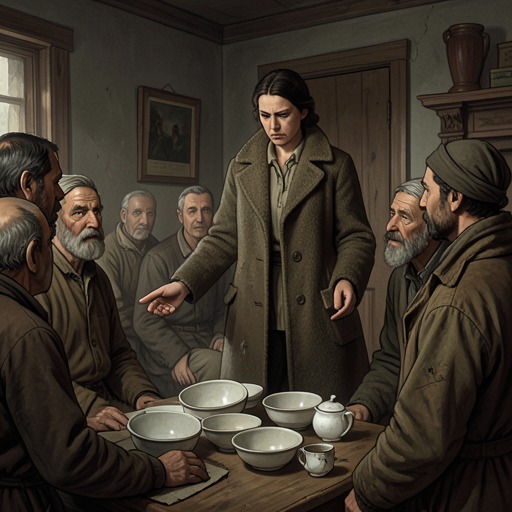 The Fight Over Reputation from "The House of Bernarda Alba". Bernarda and the village treat honor as a public appearance to be protected, even when preserving it requires cruelty and deliberate concealment.