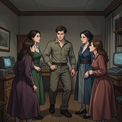 The Rivalry Around Pepe from "The House of Bernarda Alba". Pepe’s engagement and secret attachments expose how each daughter’s distinct longing becomes entangled with the others’ jealousy.