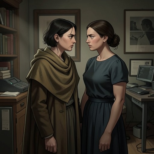 Bernarda and Poncia’s Tense Bond from "The House of Bernarda Alba". Long service creates intimacy between Bernarda and Poncia, but class hierarchy and mutual hostility prevent that familiarity from becoming trust.