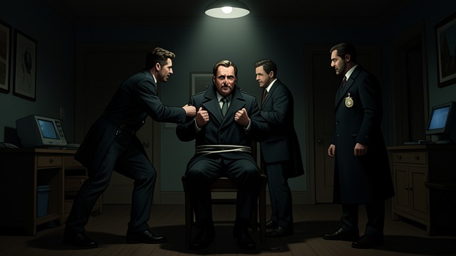The Impostor Replaces Him from "The Secret of Chimneys". A Criminal Assumes the Badge King Victor has taken M. Lemoine’s place and uses the detective’s identity to manipulate the final gathering. The real M.