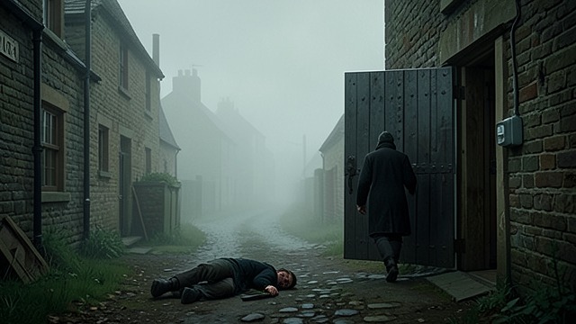 Anthony Moves the Body from "The Secret of Chimneys". A Second Crime Scene Anthony Cade transports Giuseppe Manelli’s body from Pont Street and leaves it beside a road near Staines.