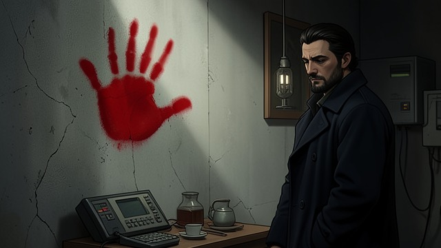 The Red Hand Mark from "The Secret of Chimneys". A Familiar Emblem A Red Hand mark is found beneath Prince Michael Obolovitch’s body, suggesting that the revolutionary group committed the murder.