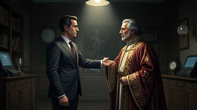 A New Master Chosen from "The Secret of Chimneys". Allegiance Transfers Boris appears in Anthony Cade’s room and declares that he will now serve him.