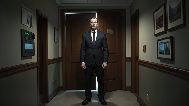A Failure to Guard from "The Secret of Chimneys". The Prince Leaves Unnoticed Prince Michael Obolovitch leaves his room and goes to the council chamber without Boris hearing him.