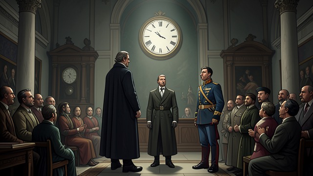A Crown in Crisis from "The Secret of Chimneys". Political Choice Returns Prince Michael Obolovitch’s death creates a succession crisis in the republic of Herzoslovakia.