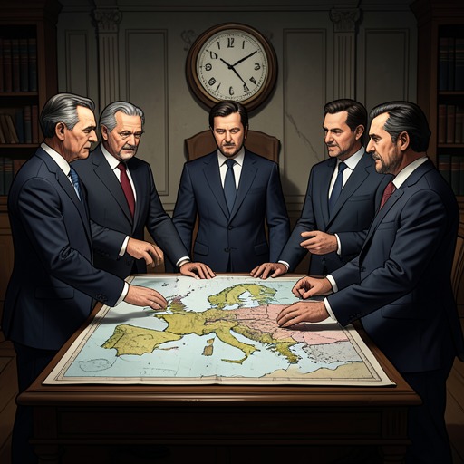 The Oil Concession Rivalry from "The Secret of Chimneys". This thread follows the financial competition behind the succession crisis and the way Michael’s murder reshapes the bargaining position of rival syndicates.