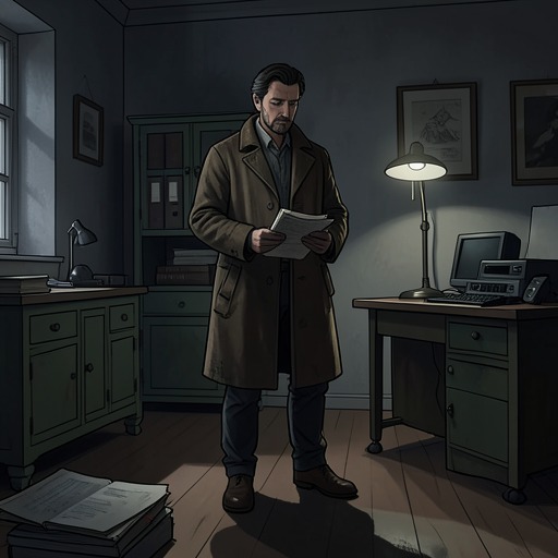 The Two-Part Commission from "The Secret of Chimneys". This thread follows Anthony Cade from accepting Jimmy McGrath’s paired errands to completing them while becoming entangled in a royal murder.