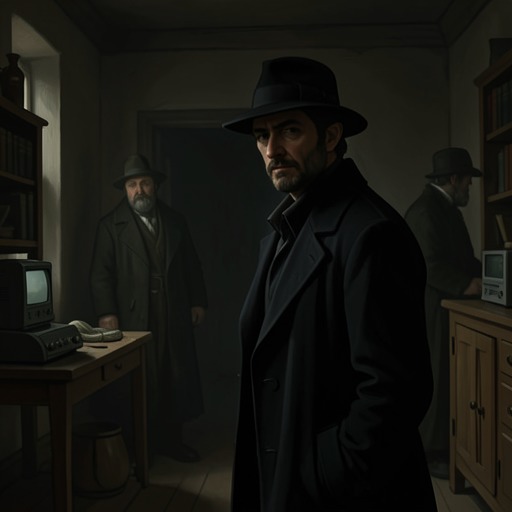 The False Lemoine and the Real Detective from "The Secret of Chimneys". This thread follows the shifting identity of the French investigator and the deception that allows King Victor to operate inside the investigation.