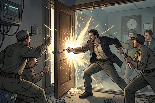 里克·考利遇害 from "The Dark Half". Rick Cowley’s death is the collapse of a protection plan: George Stark rigs Rick’s apartment door, and the explosion kills him just as the people guarding the…