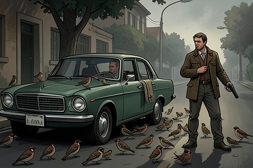 The sparrows’ flight and George Stark’s death from "The Dark Half". The sparrows’ flight and George Stark’s death bring the novel’s supernatural pursuit to its decisive end: the silent flock becomes a force no human can…