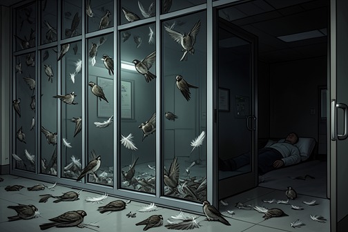 The 1960 Bergenfield County Hospital sparrow attack from "The Dark Half". The 1960 Bergenfield County Hospital sparrow attack is the extraordinary real-world counterpart to Thad Beaumont’s childhood bird hallucinations: as he…