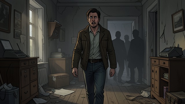 A Stranger in the Dream from "The Dark Half". A Stranger in the Dream A voice behind him Thad dreams that Stark follows him through a decaying version of the family home.