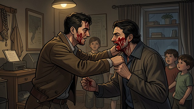 A Final Separation from "The Dark Half". A Final Separation Violence breaks the intimacy Stark turns on Thad and the twins when the birds arrive.