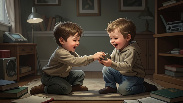 Two Similar Infants from "The Dark Half". Two Similar Infants A shared rhythm William and Wendy look remarkably alike and often answer each other’s gestures.