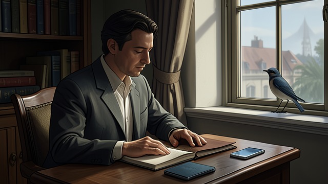 A New Novel Interrupted from "The Dark Half". A New Novel Interrupted The Golden Dog stalls Thad’s serious novel stops progressing as he faces Stark’s threats and the return of the birds.