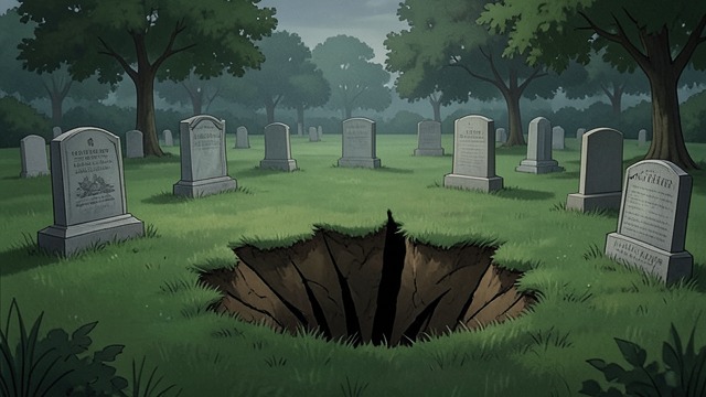 Morning Reconnaissance from "The Dark Half". Morning Reconnaissance Routine cemetery work Steven “Digger” Holt inspects Homeland Cemetery before the summer season.