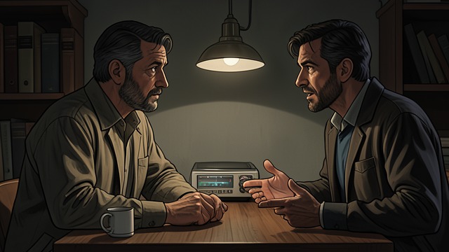 Belief Without Certainty from "The Dark Half". Belief Without Certainty Evidence exceeds theory Alan sees that Thad’s voiceprint closely matches Stark’s and hears the call itself.