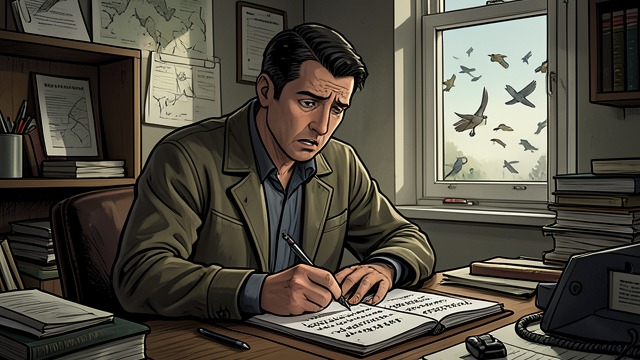 The First Intrusion from "The Dark Half". The First Intrusion Writing without awareness Thad hears the birds and writes on his manuscript without remembering the act.