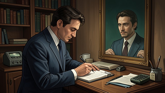 The Invented Author from "The Dark Half". The Invented Author A constructed life Thad gives Stark a birthplace, criminal history, writing habits, and publishing identity.