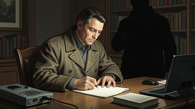 A Choice to Collaborate from "The Dark Half". A Choice to Collaborate Submission as strategy Thad agrees to write Steel Machine because Stark has threatened his family.