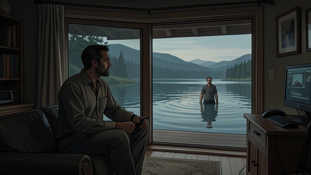 A Shared Decision from "The Dark Half". A Shared Decision The sheriff risks himself Alan enters the lake house alone and is captured.