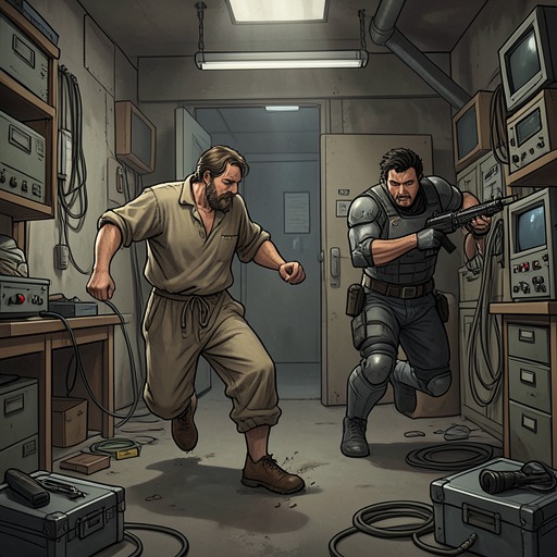 Clumsiness and Competence from "The Dark Half". Thad’s physical clumsiness contrasts with Stark’s confident violence, making bodily performance another measure of their divided identities.